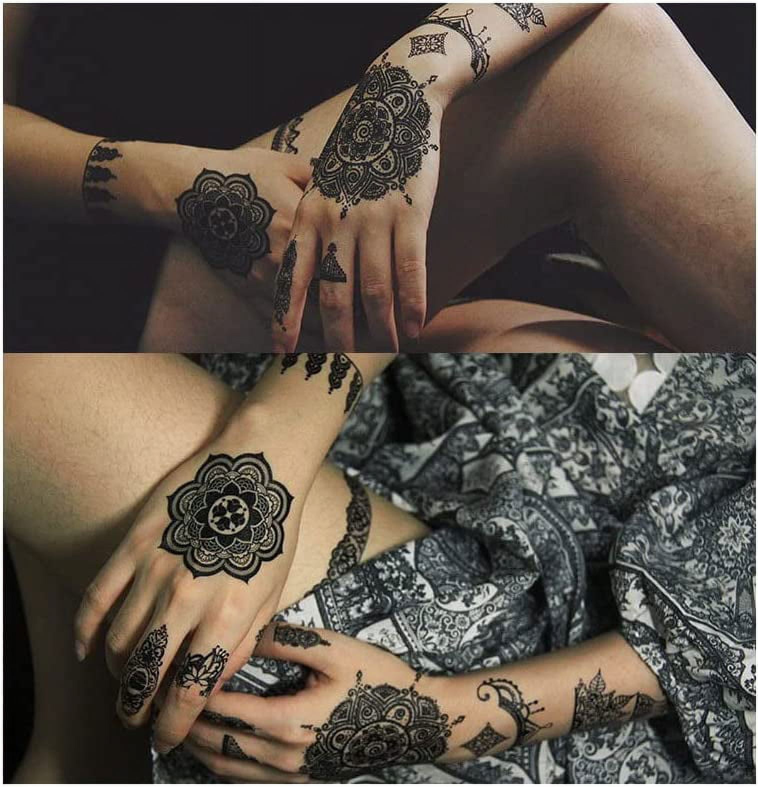 tattoo, wrist tattoo and mandala - image #7121739 on Favim.com